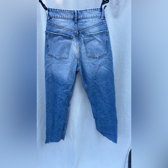 Zara Blue High Rise Skinny Jeans Women’s Size US 2 - Picture 3 of 5